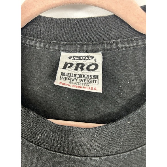 Vintage Pro Club G-Up A G Thang Rhinestone Graphic Shirt 2XL Tall Bootleg Y2K - Picture 6 of 11